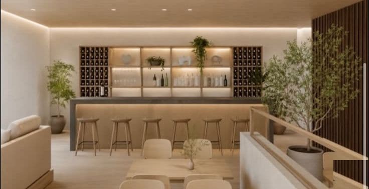 Japandi restaurant interieur